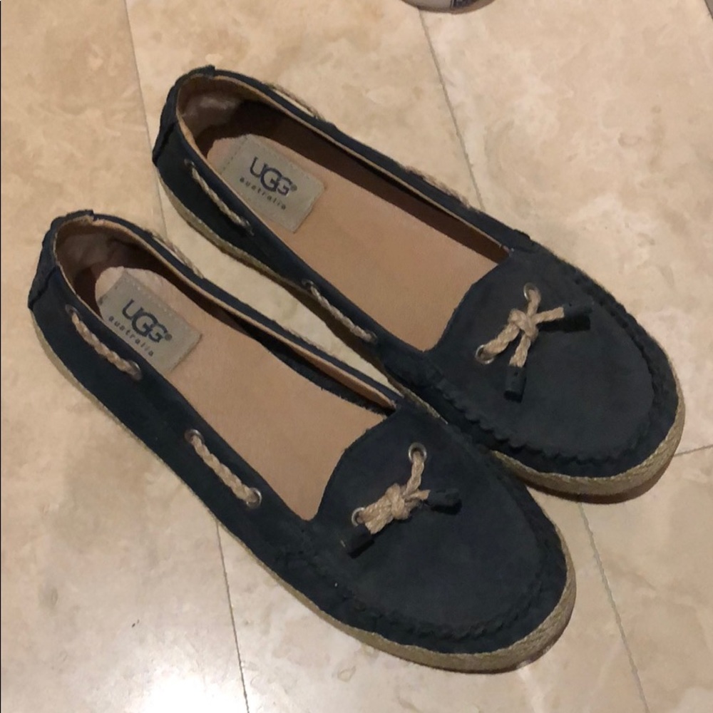 Ugg Flats - Navy - Never worn